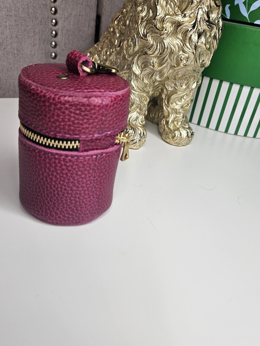Portland Leather Goods Rollie Pouch Cosmo Pink - Picture 2 of 10